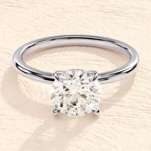 Luminary Moissanite Sterling Ring
