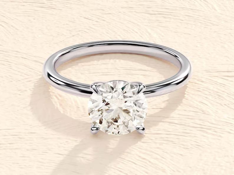 Luminary Moissanite Sterling Ring