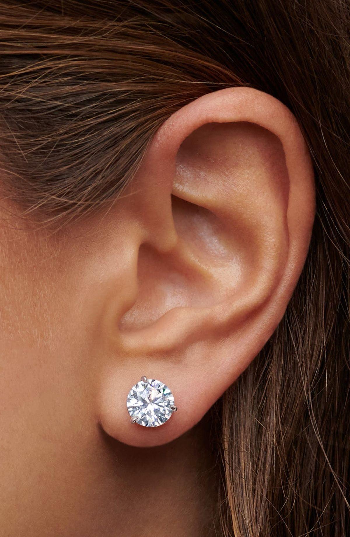 Diamond Stud Earrings